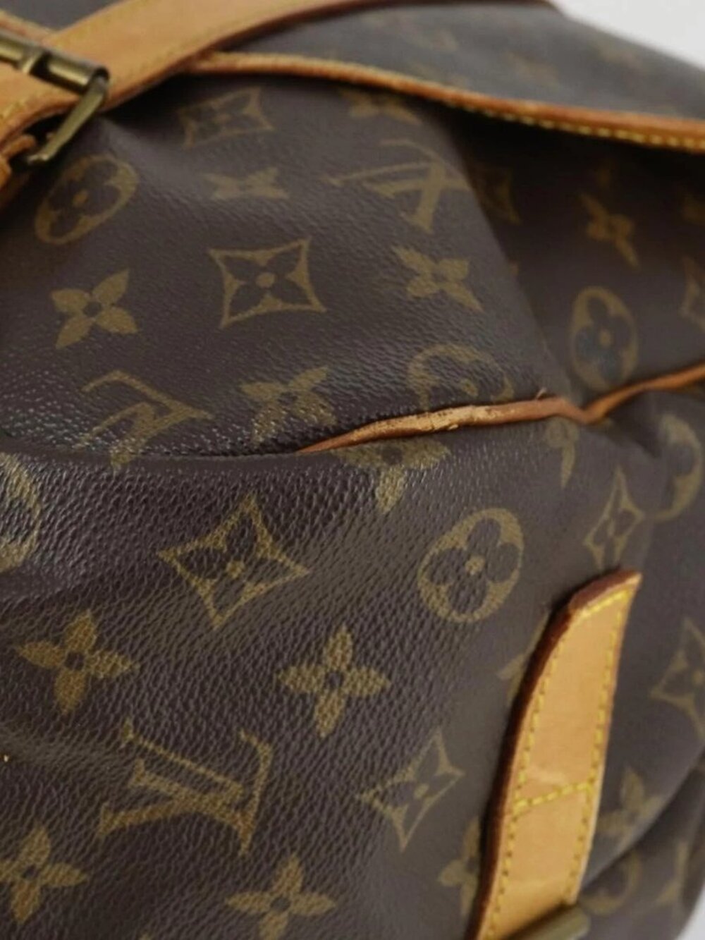 LOUIS VUITTON Monogram Saumur 43 Shoulder Bag M42252 LV Auth 163436 - Picture 3 of 16